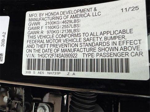 New 2025 Honda Accord Sport image 17