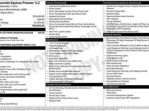 Used 2024 Chevrolet Equinox Premier AWD/4WD image 33