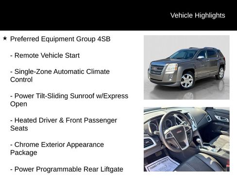 Used 2012 GMC Terrain SLT w/ Chrome and Technology Package AWD/4WD image 5