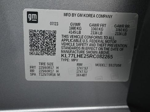 Used 2024 Chevrolet Trax LT w/ Driver Confidence Package FWD image 9