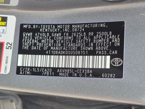 Used 2025 Toyota Camry SE w/ Convenience Package AWD/4WD image 34