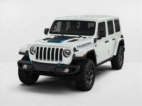 Used 2021 Jeep Wrangler Unlimited Rubicon 4xe w/ Cold Weather Group AWD/4WD image 1
