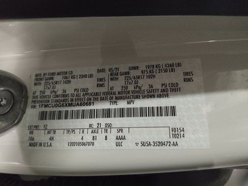 Used 2021 Ford Escape SE FWD image 33