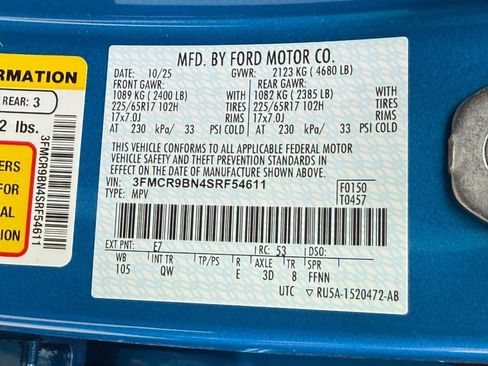 New 2025 Ford Bronco Sport Big Bend w/ Convenience Package image 18