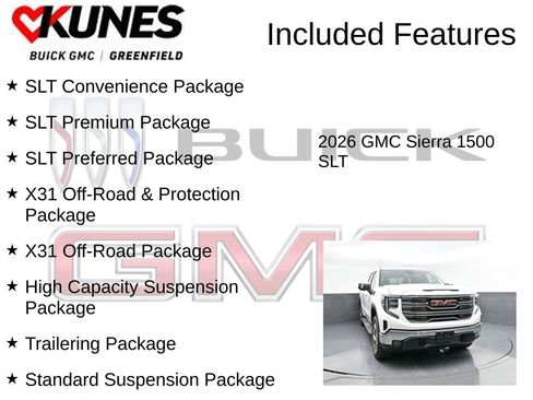 New 2026 GMC Sierra 1500 SLT w/ SLT Premium Package image 3