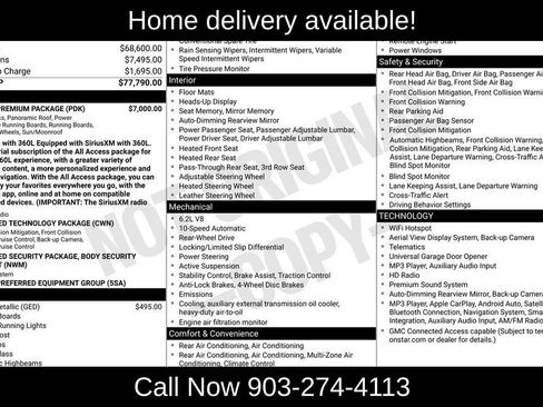 Used 2021 GMC Yukon Denali w/ Denali Premium Package RWD image 45
