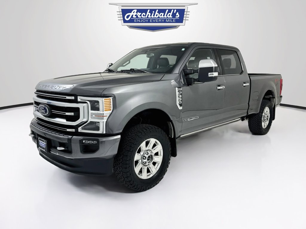 Used 2022 Ford F350 Platinum w/ FX4 Off-Road Package AWD/4WD image 3