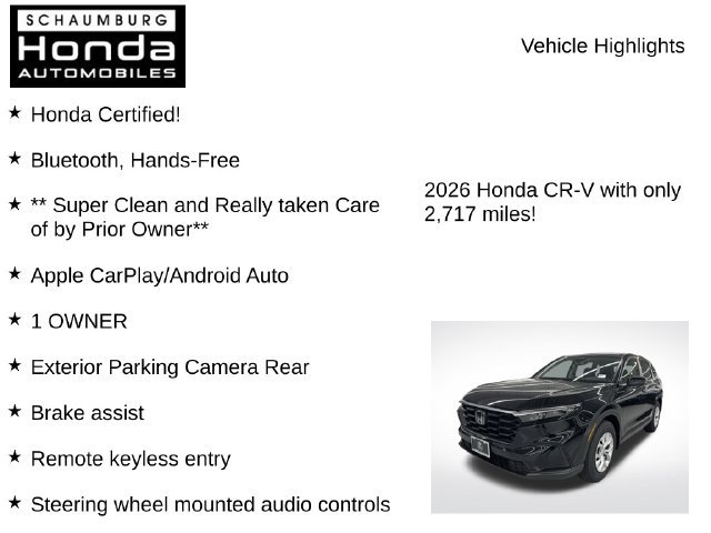 Certified 2026 Honda CR-V LX image 14
