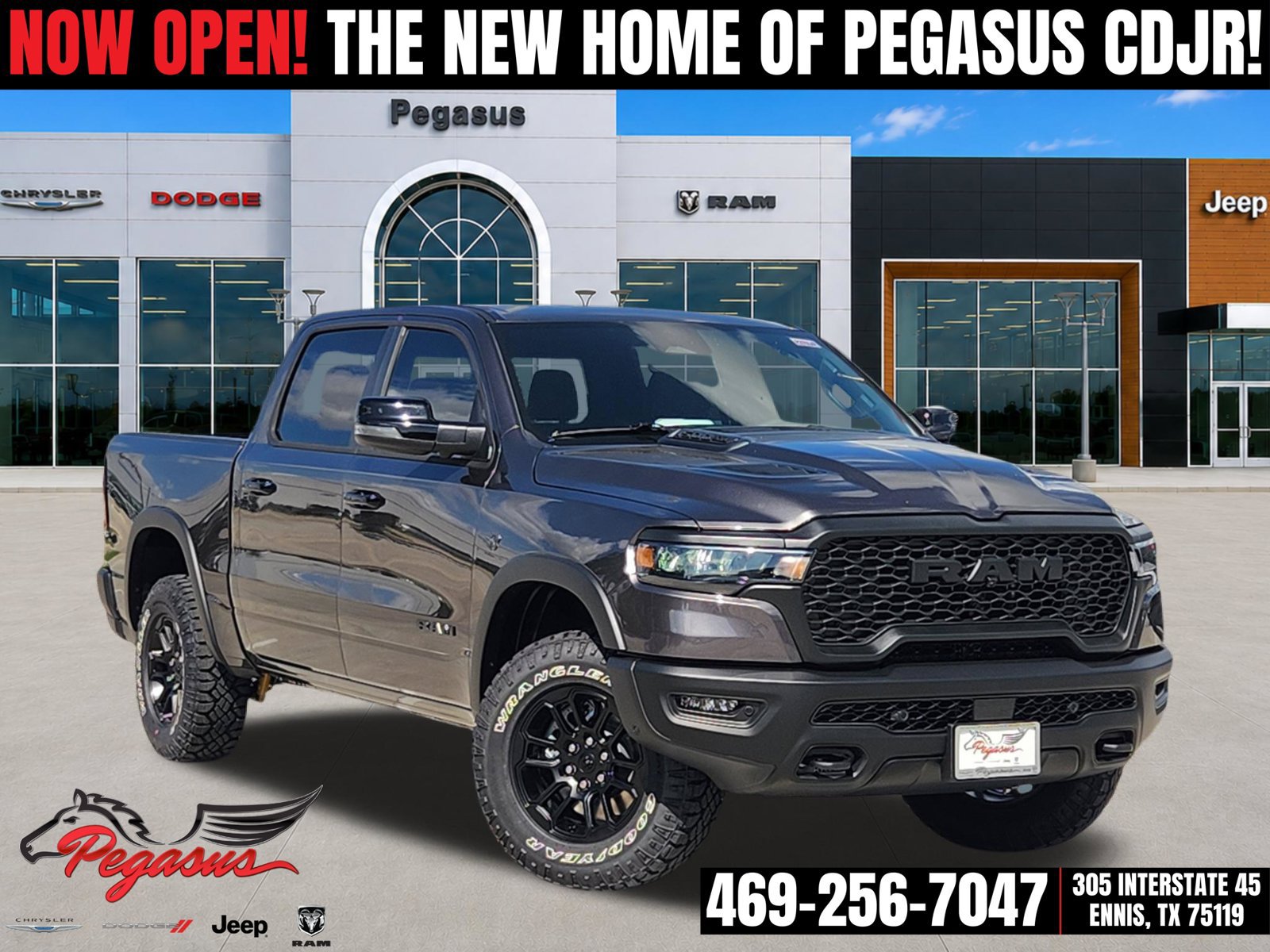 New 2027 RAM 1500 Rebel w/ Rebel Level 2 Equipment Group AWD/4WD 360° Tour