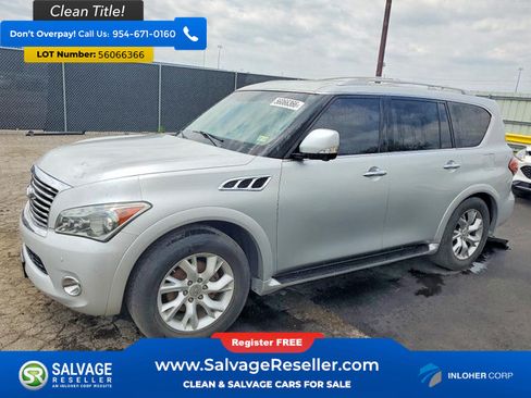 Used 2011 INFINITI QX56 4WD w/ Theater Pkg image 1