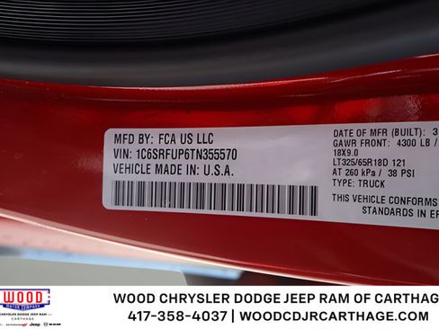 New 2026 RAM 1500 RHO AWD/4WD image 17