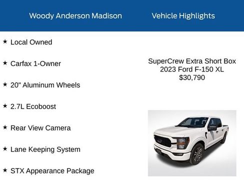 Used 2023 Ford F150 XL w/ STX Appearance Package RWD image 2