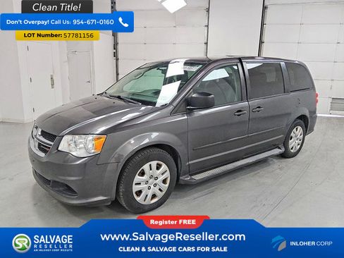 Used 2017 Dodge Grand Caravan SE w/ Power Window Group FWD image 1