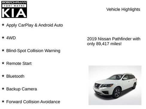Used 2019 Nissan Pathfinder SV AWD/4WD image 7