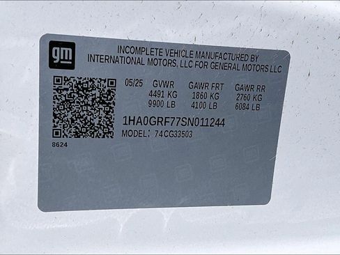 New 2025 Chevrolet Express 3500 w/ Power Convenience Package RWD image 13
