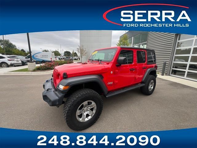 Used 2021 Jeep Wrangler Unlimited Sport AWD/4WD image 1