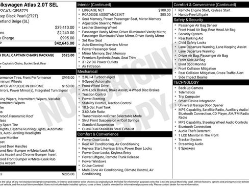 Used 2018 Volkswagen Atlas SEL FWD image 41