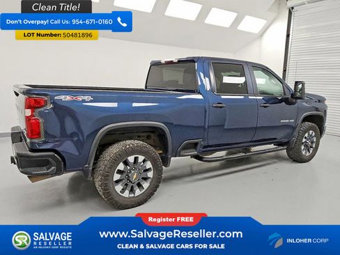Used 2021 Chevrolet Silverado 2500 Custom w/ Custom Value Package AWD/4WD image 4