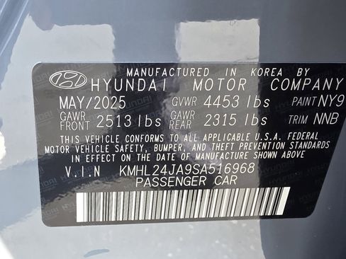New 2025 Hyundai Sonata SE image 33