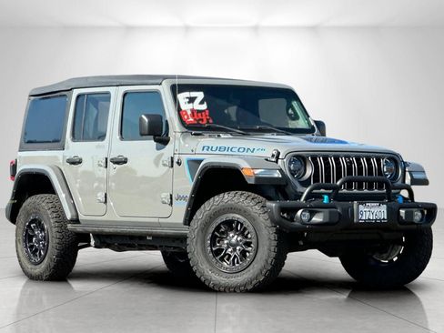 Used 2023 Jeep Wrangler Unlimited Rubicon 4xe AWD/4WD image 1
