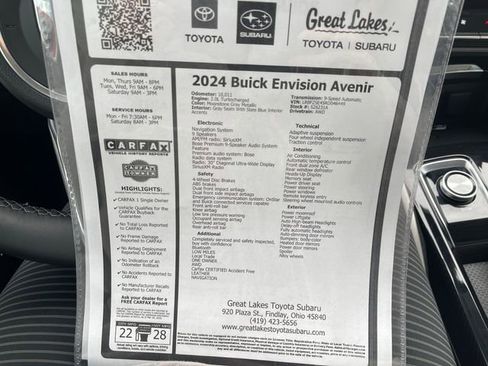 Used 2024 Buick Envision Avenir image 27