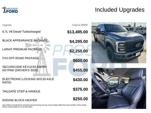 New 2026 Ford F350 Lariat w/ Black Appearance Package image 28