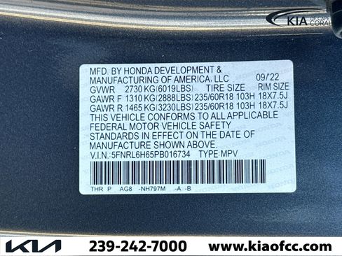 Used 2023 Honda Odyssey EX-L image 46