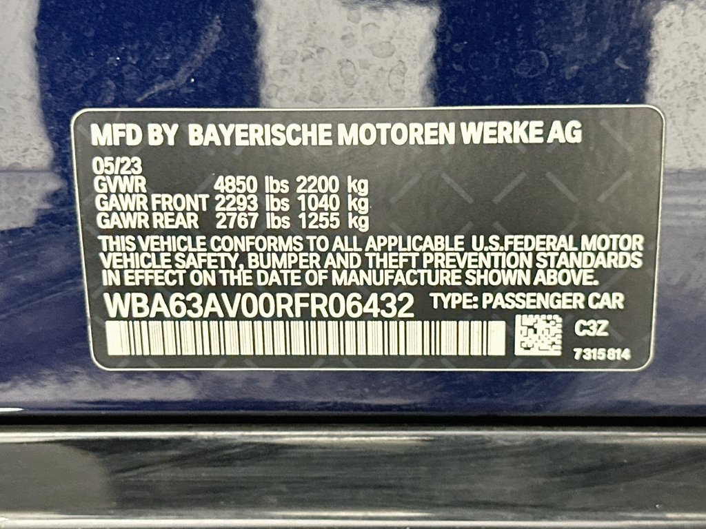 Used 2024 BMW 430i Gran Coupe w/ Premium Package RWD image 33