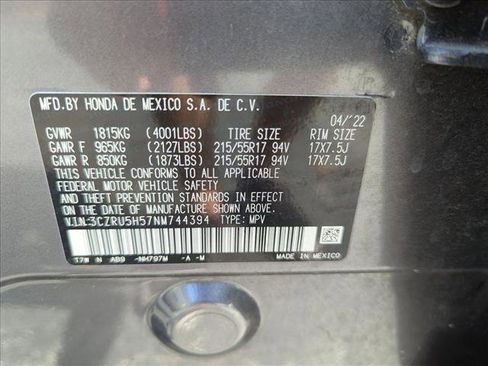 Certified 2022 Honda HR-V EX image 15