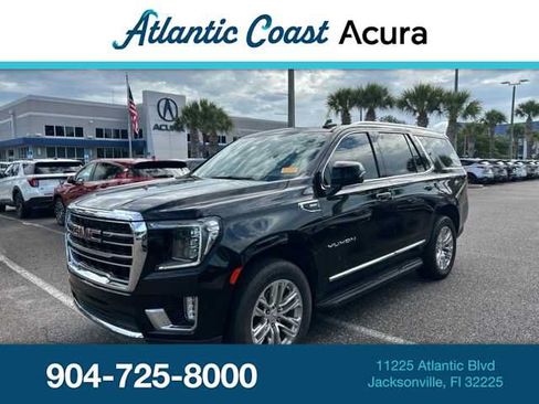 Used 2021 GMC Yukon SLT w/ SLT Premium Package RWD image 1