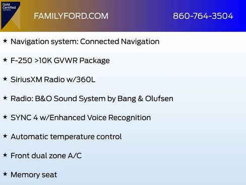 Certified 2023 Ford F250 Lariat w/ Lariat Ultimate Package AWD/4WD image 6