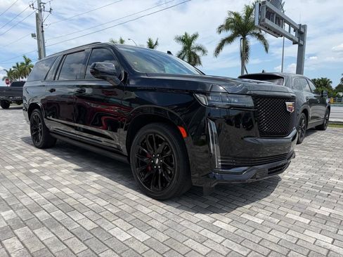 Used 2022 Cadillac Escalade ESV Sport w/ Touring Package AWD/4WD image 1