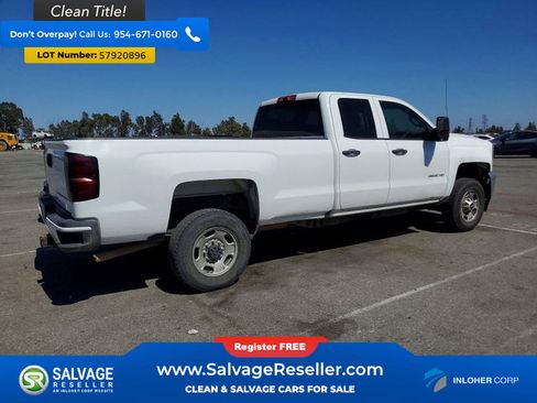 Used 2019 Chevrolet Silverado 2500 W/T w/ WT Convenience Package RWD image 4