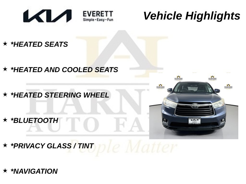 Used 2014 Toyota Highlander Limited Platinum FWD image 27