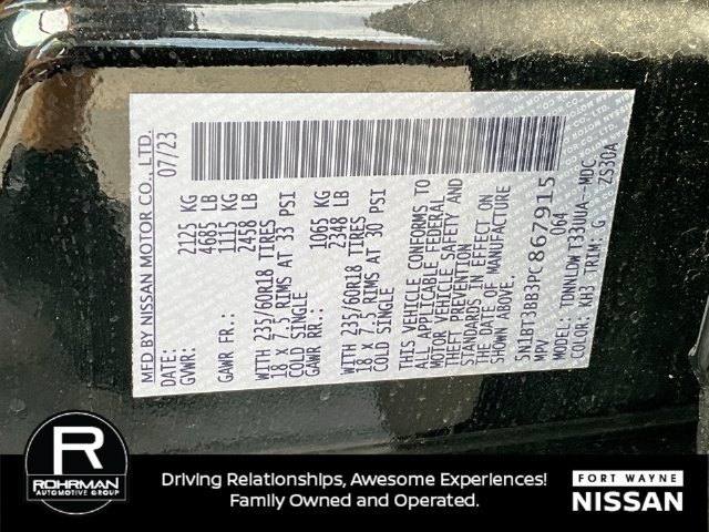 Certified 2023 Nissan Rogue SV AWD/4WD image 41