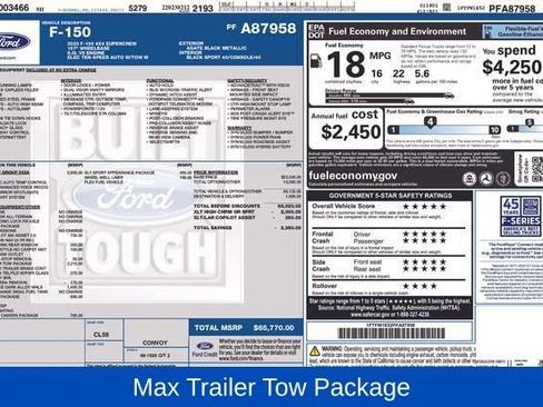 Used 2023 Ford F150 XLT w/ Equipment Group 302A High image 5