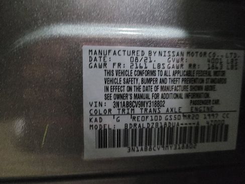 Used 2021 Nissan Sentra SV FWD image 33