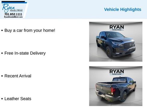 Used 2023 Honda Ridgeline RTL image 2