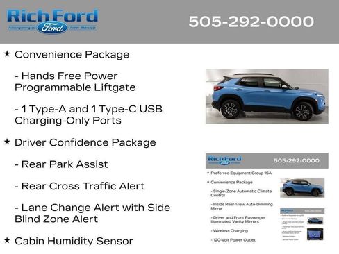 Used 2025 Chevrolet TrailBlazer ACTIV w/ Convenience Package AWD/4WD image 30