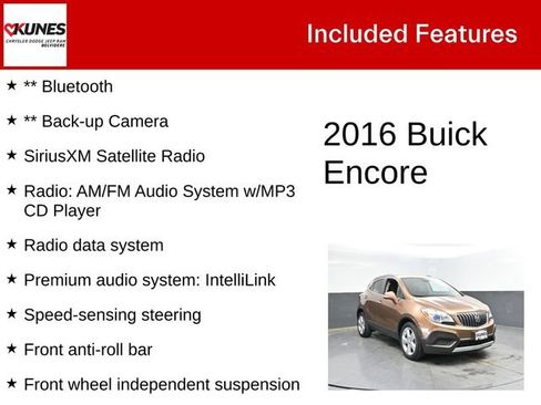 Used 2016 Buick Encore FWD image 3