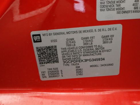 Used 2023 Chevrolet Silverado 1500 LT Trail Boss w/ Protection Package image 35