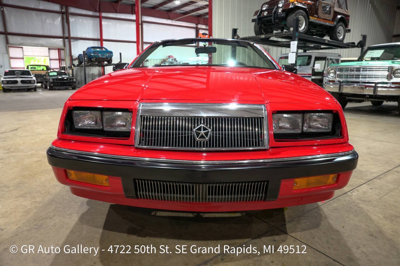 Used 1988 Chrysler LeBaron Convertible FWD image 13