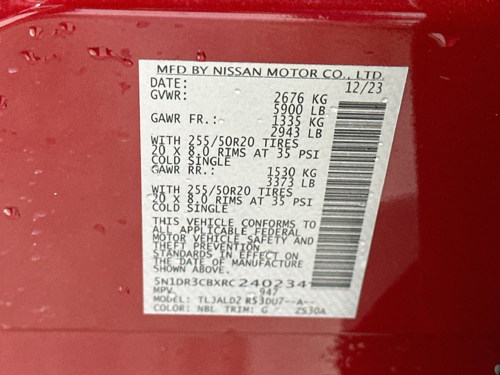 Used 2024 Nissan Pathfinder SL w/ SL Premium Package FWD image 36