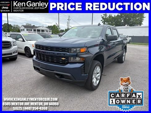 Used 2020 Chevrolet Silverado 1500 Custom w/ Infotainment Package AWD/4WD image 3