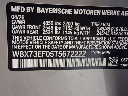New 2026 BMW X1 xDrive28i w/ Convenience Package AWD/4WD image 18