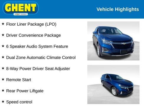 Used 2022 Chevrolet Equinox LT w/ Driver Convenience Package image 2