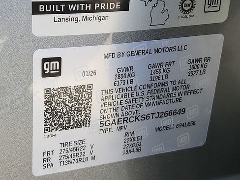 New 2026 Buick Enclave Avenir w/ Super Cruise Package FWD image 20
