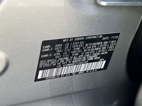 New 2026 Subaru Ascent Premium image 25