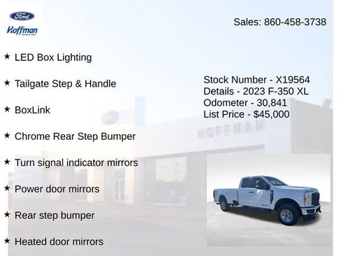 Certified 2023 Ford F350 XL w/ Snow Plow Prep Package AWD/4WD image 30