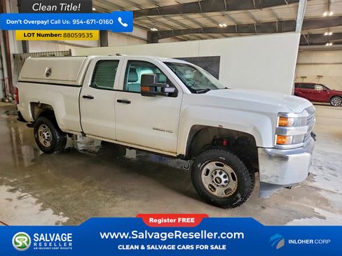 Used 2018 Chevrolet Silverado 2500 W/T w/ Snow Plow Prep Package AWD/4WD image 5